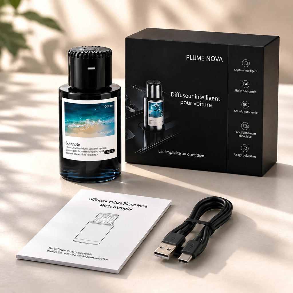 Diffuseur de parfum pour voiture Plume — Meeyna