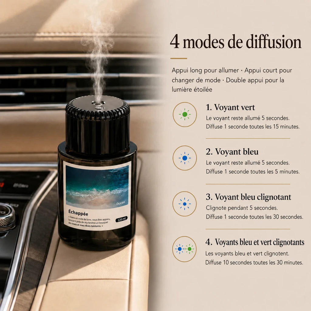 Diffuseur de parfum pour voiture Plume — Meeyna