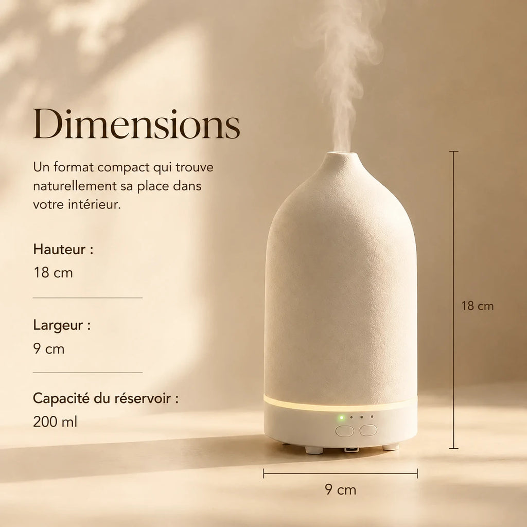 Diffuseur ultrasonique en céramique Stone — Meeyna