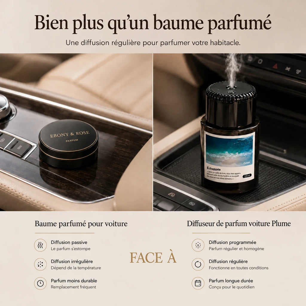 Diffuseur de parfum pour voiture Plume — Meeyna