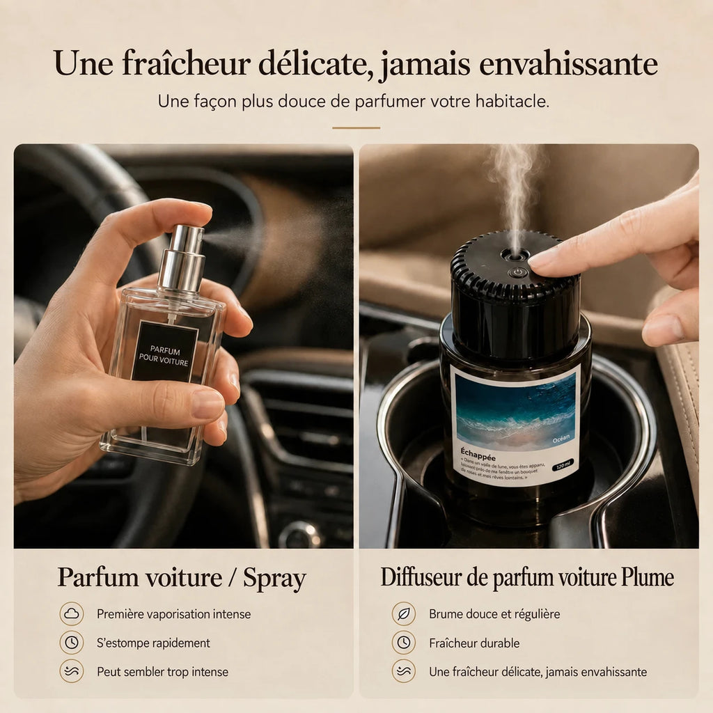 Diffuseur de parfum pour voiture Plume — Meeyna